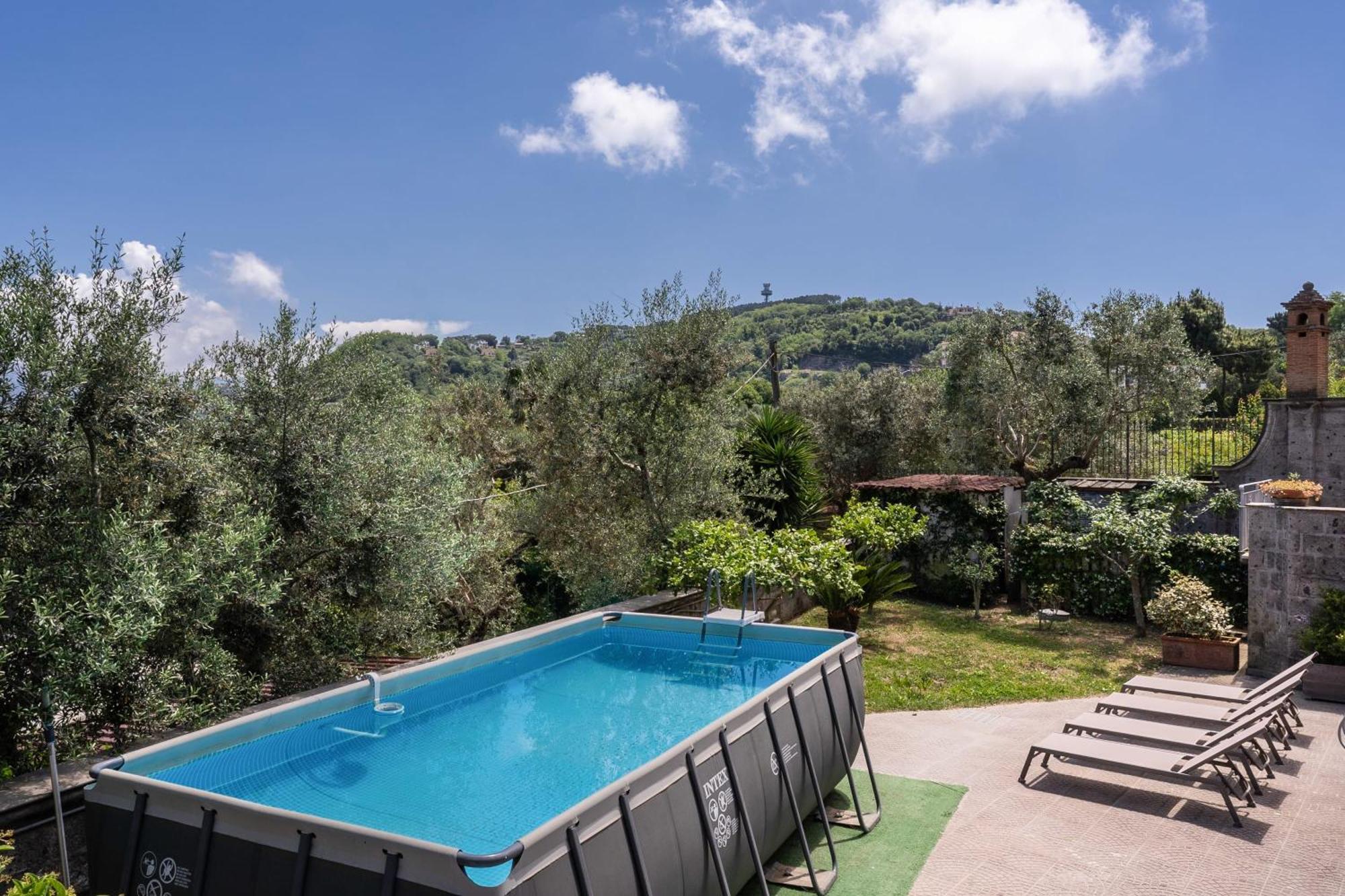 Villa Milena Modern Elegance Views And Guest Services 소렌토 외부 사진